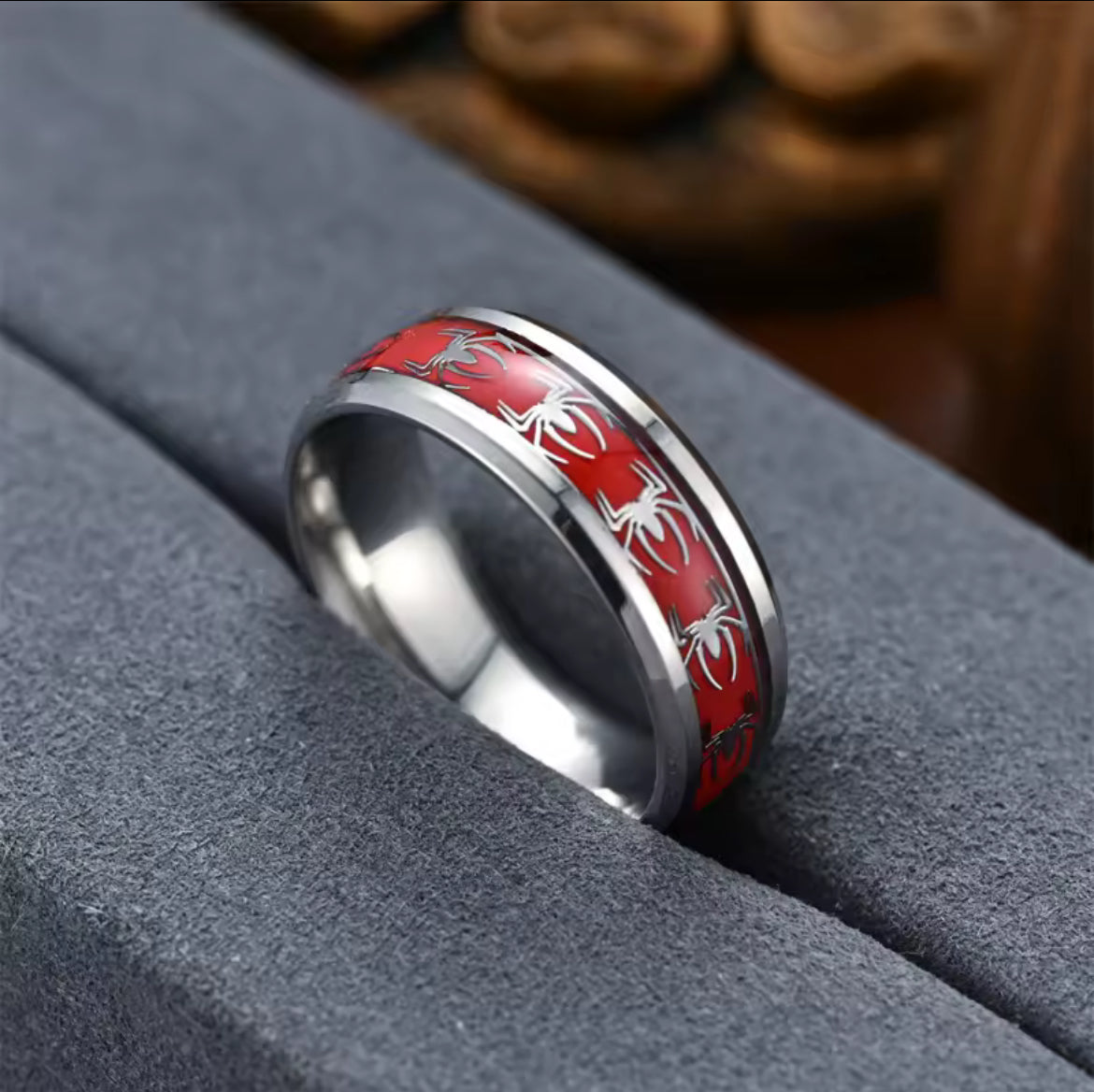 Spider Pattern Ring