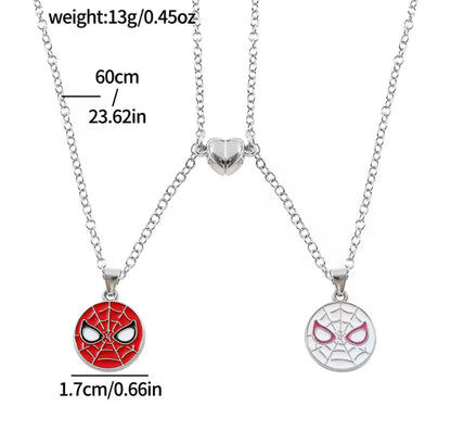 Spidey matching necklaces