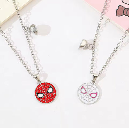Spidey matching necklaces