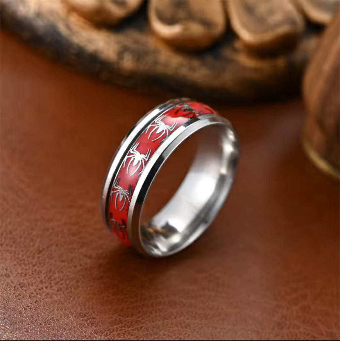 Spider Pattern Ring