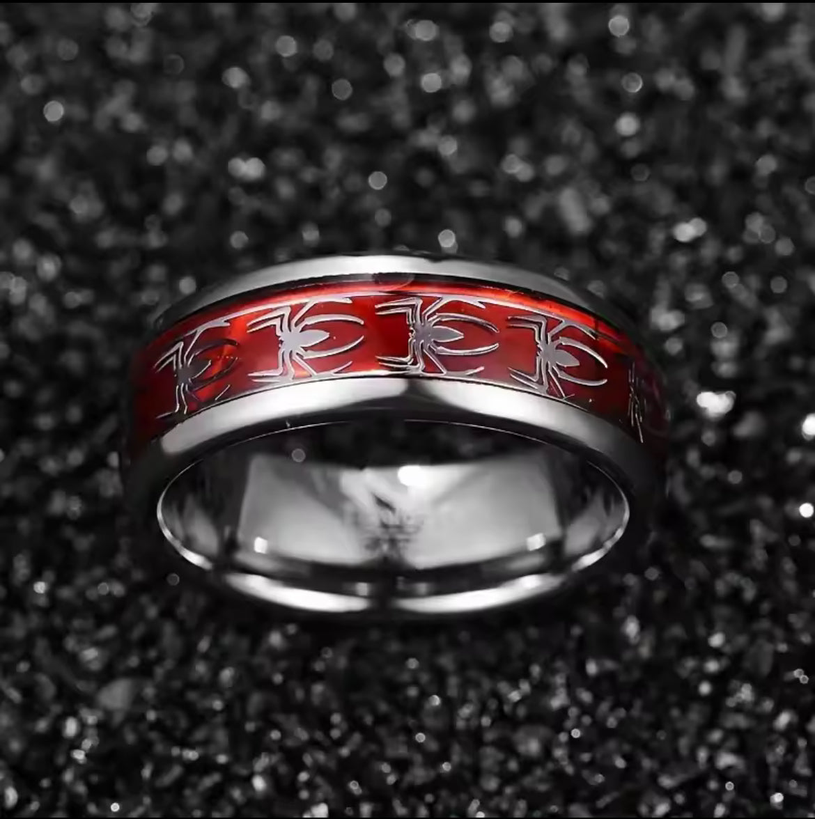 Spider Pattern Ring